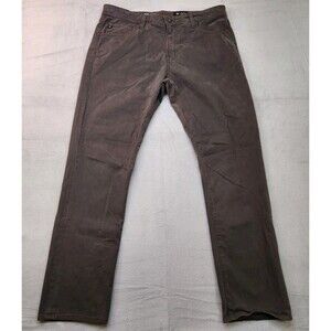 AG Adriano Goldschmied The Everett Jeans Mens 36x32 Gray Slim Straight Stretch